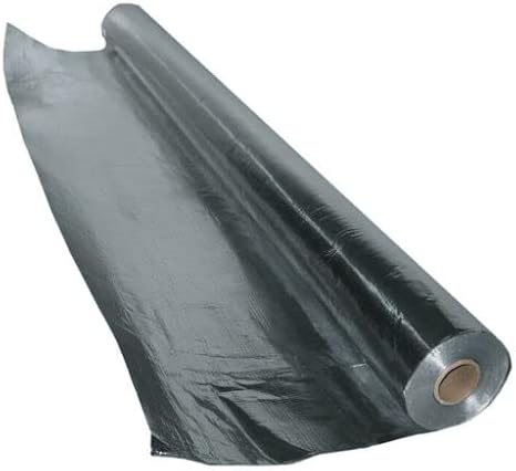 Reflective Mylar Foil Vapor Barrier Film Roll Greenhouse Grow Room 4' x 10'