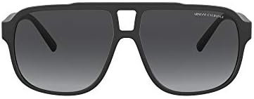 Armani Exchange mens Ax4074s Rectangular Sunglasses