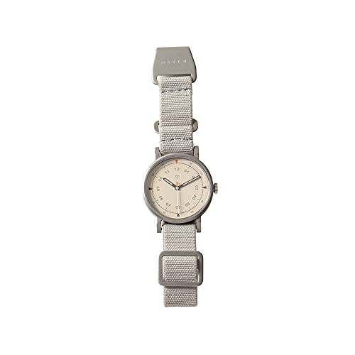 Mavenwatches Maven 34mm Womens Swiss Movement with Parachute Strap and Sapphire Crystal Glass Watches