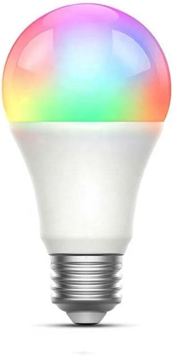 BENEXMART WiFi Smart LED Light Bulb E27 Dimmable Lamp Work with Tuya App RGBCW 7W Colorful Changing Home Decor Alexa Google Home Voice