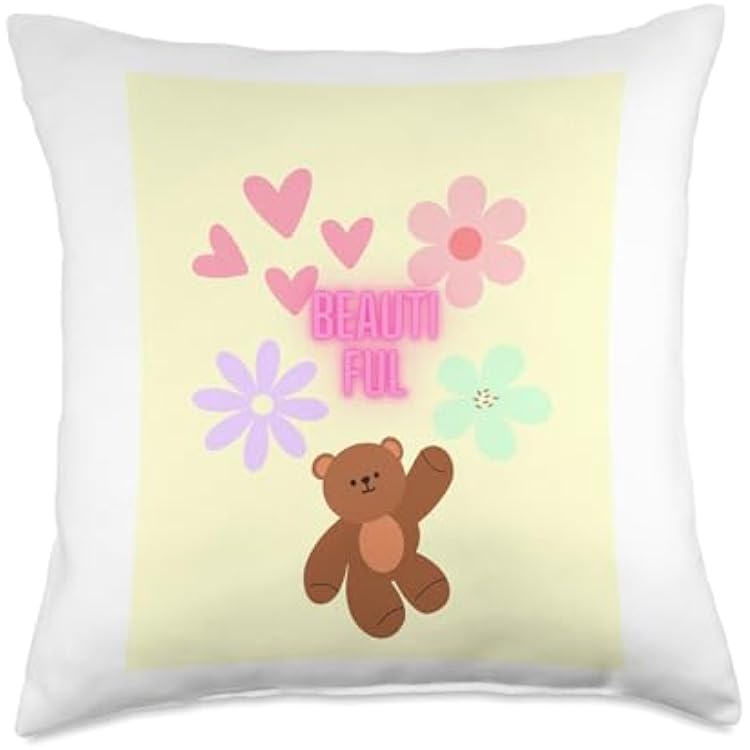 bear Throw Pillow