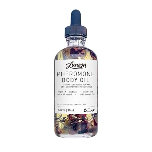 Crystal Irie Pheromone Body Oil - Pheromone Body Oil CRYSTAL IRIE - Pheromone Body Oil for Woman, Pheromone Body Oil Perfume for Women,Jasmine,Orchid,Black Amber,CornFlower,Rose Petals 120ml30ML
