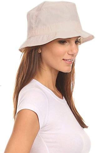 LL Unisex Packable Rain Hat Lightweight Year Round Use - 2 Sizes for Best Fit