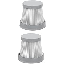 McbeAn Compatible for Cleanfly Compatible for CoClean FV2 H1 H2 Vacuum Cleaner Dust Nozzle HEPA Filter Hose Long Nozzle Brush Head Full Set Accessories(2PCS Filter)