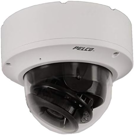 Pelco IME332-1IRS Sarix Enhanced Environmental 3MP IR WDR PoE Network Dome Camera with 8~20 mm varifocal Lens, RJ45 Connection.