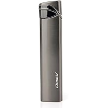 (Without Butane,Color Random) Slim Torch Flame Windproof Lighter