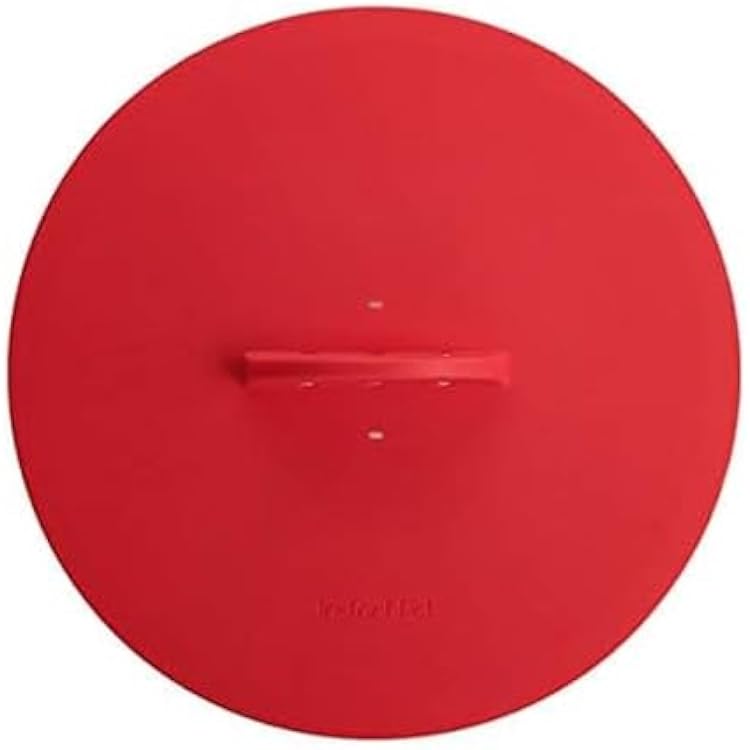 Instant Pot Official Universal Silicone Bakeware Lid, Red - Fits Fluted, Springform & Round Pans For Baking & Cooking, Heat-Resistant, Non-Stick, Dishwasher Safe, Compatible with 6 Qt., 8 Qt. Cookers