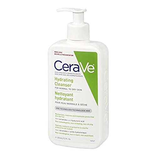 CeraVe Hydrating Facial Cleanser, 12 Fluid Ounce
