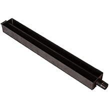 PayandPack American Fireplace Fire Pit Fireglass Linear Drop-in Pan + Burner (15" Burner)