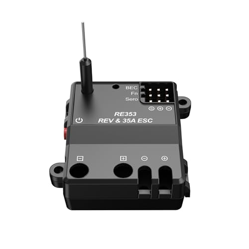 MEW4 RE353 116 Scale RC Car Receiver & Brushed ESC 2-in-1 Accessories, Parts Number RE353 for M164