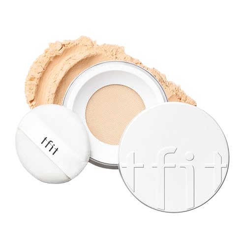 Translucent Set Finishing Powder - Sebum Control Face Loose Powder, Matte & Silky Finish, Lightweight, Long-lasting, Korean Makeup Setting Powder 2.1 Medium Beige, 0.24 Oz.