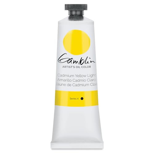 Gamblin Artist Oil 37Ml Cadmium Yellow Lt