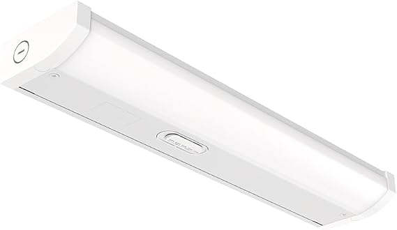 Juno UCES 12 Inch LED Under Cabinet Lighting, LED Kitchen Cabinet Light Fixture Hardwired, Dimmable, Damp Rated, Selectable Soft, Warm, Neutral, Cool, Daylight White Light (UCES 12IN SWW5 90CRI WH M6)
