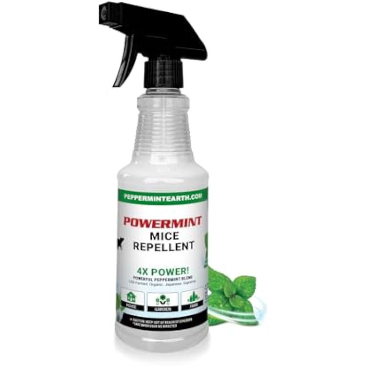 16 Oz Peppermint Oil Mice Repellent Spray