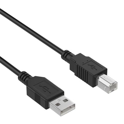 6.6ft USB Cable Cord for Epson Perfection V500 V600 V700 V30 V300 V750 Photo Scanner