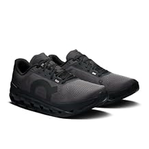 On Running Cloudflow 5 Men's Helion Max Energy Nylon Blend Trainers (Black, US 9)