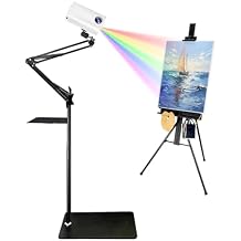 Smart Art Projector for Tracing Drawing Painting, Desktop Wall Projection with Remote Control & Stand, Adjustable Size & Angle for Sketching