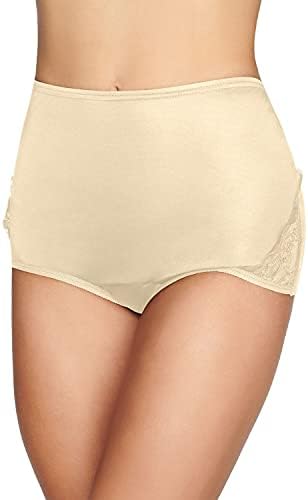 Vanity Fair Womens High Waisted Underwear, Full Coverage Ladies Panties, Perfectly Yours Briefs