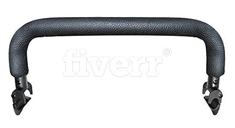 Bar That Fits The Bugaboo Bee, Bee Plus, Bee 3 & Bee 5. (Front Facing Only As Seen in Photo) (PU Leather)