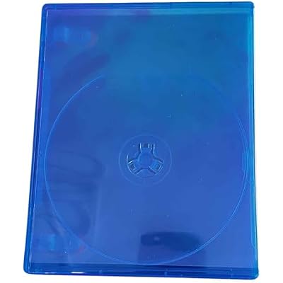 Video Game, CD, DVD, Blu-Ray Replacement Case Perfect for PlayStation 4 and PlayStation 5 Compatible with Other Console and Media Discs 2