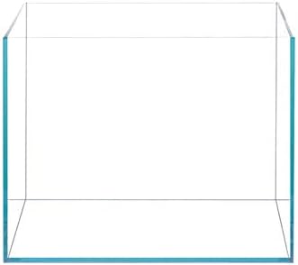 Rimless Low Iron Glass 7.1 Gallon Aquarium Tank (11.8" L 11.8" W 11.8" H / 30cm x 30cm x 30cm), 5mm Thickness Standard Jointed
