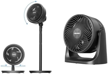 PELONIS 7 - Inch Fan Bundle: Pedestal & Table Models