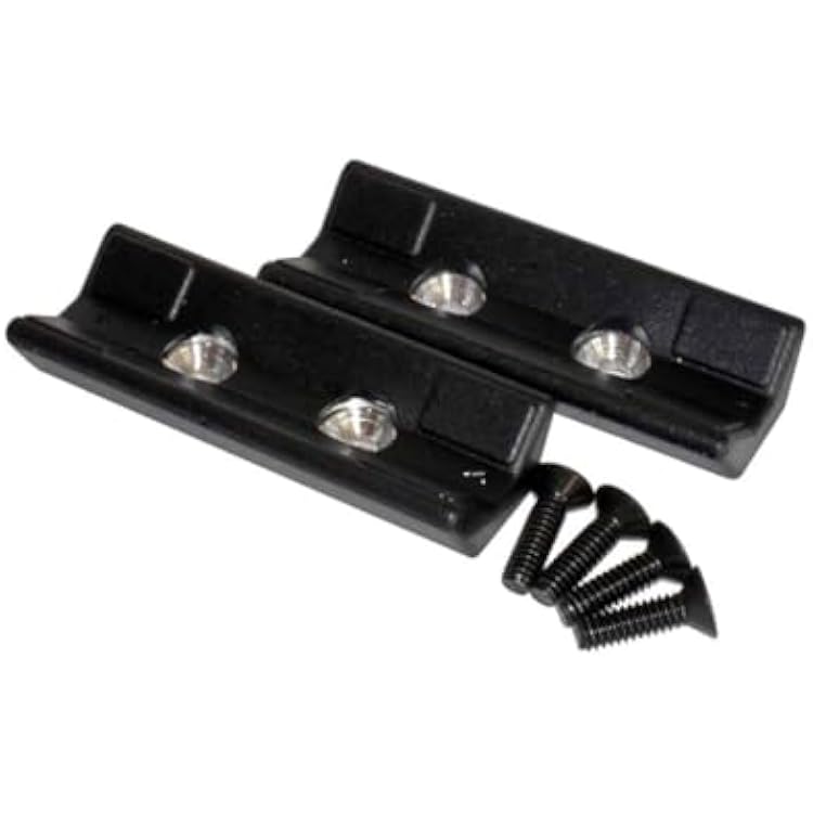 FEEDBACK SPORTS | Black Replacement Clamp Jaws | For Feedback Sports Slide Lock & Spinner Knob Repair Stand Clamp Jaws