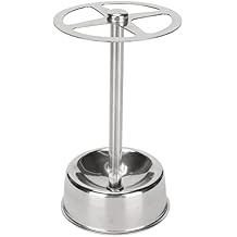 OUKENS Multi Functional Stainless Steel Toothbrush, Toothbrush Holder Stand, Holder Organizer Toothpaste Stand for Bathroom Vanity Countertop, Stylish Design