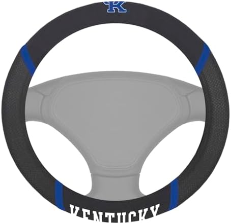 FANMATS NCAA Unisex-Adult Embroidered Steering Wheel Cover