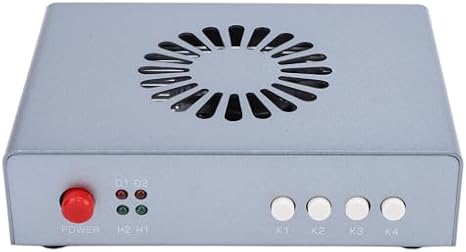 HDMI Synthesizer, HD 144Hz,DMA Fuser Combiner,HD Multimedia Interface Synthesizer Fuser Combiner Display Fuser Display Overlay 2K DMA Hardware Adaptive (US Plug)