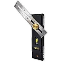 Milescraft 8406 Exactor - 9-in-1 Multi-Purpose, Measuring and Marking Tool for Woodworking and More