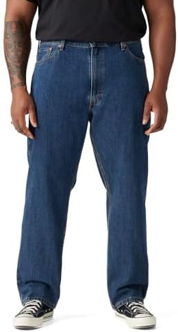 Levis Mens 505 Regular Fit Jeans Also Available in Big & Tall