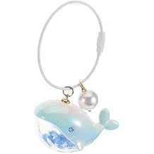 Dolphin Keychain, Cute Nar Whal Whale Keychain Wifty, Kawaii Car Creative Charms, Under the Sea Party Supplies, Adorable Bag Ornaments Coin Purse Key Chain Accessories