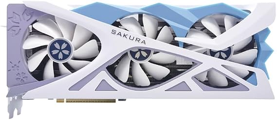 Yeston Sakura Radeon RX 9060 XT 16G GDDR6 Computer Graphics Card