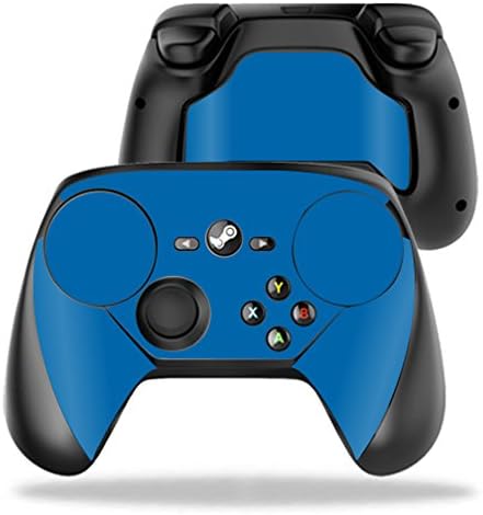 MightySkins Skin Compatible with Valve Steam Controller case wrap Cover Sticker Skins Solid Blue
