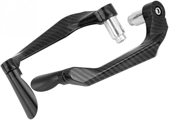 Anti Crash Falling Protector 1 Pair of Carbon Fiber Aluminum Alloy Motorcycle Brake Clutch Levers Protection Universal for Yam&aha for Ka&wasa&ki for H&on&da