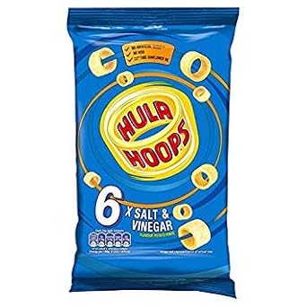 KP Hula Hoops Salt and Vinegar 6 Pack