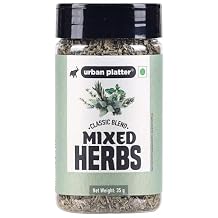 Urban Platter Mixed Herbs Shaker Jar 35g / 1.2oz [Seasoning Mix of Oregano Rosemary Basil Thyme]