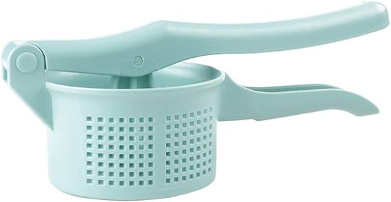 Potato Ricer Manual Masher: Lemon Squeezer Food Strainer Fruits and Vegetables Dryer Drain Basin for Mashed Potatoes Fruits Vegetables Food Random Color