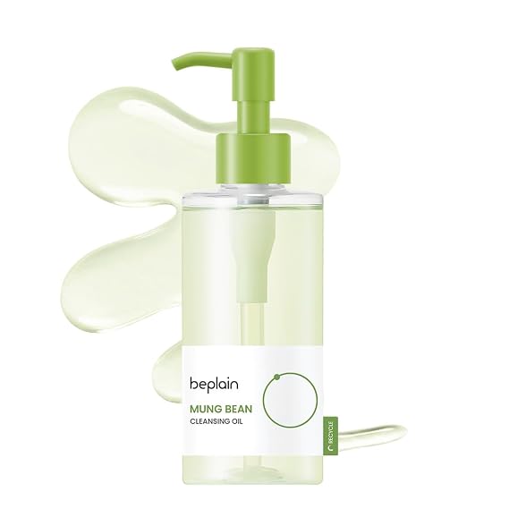 beplain Mung Bean Cleansing Oil Makeup Remover, Sensitive Skin, 6.76 fl oz