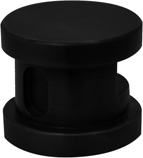 Universal 2 in. Steamhead with Aromatherapy Reservoir in Matte Black Compatible with All Generators