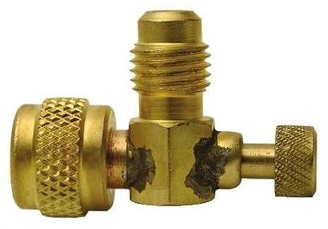 C&D CD5050 Reduced Size Thumb-Screw Flow-Control Valve for 1/4" m. Flare Access Fitting