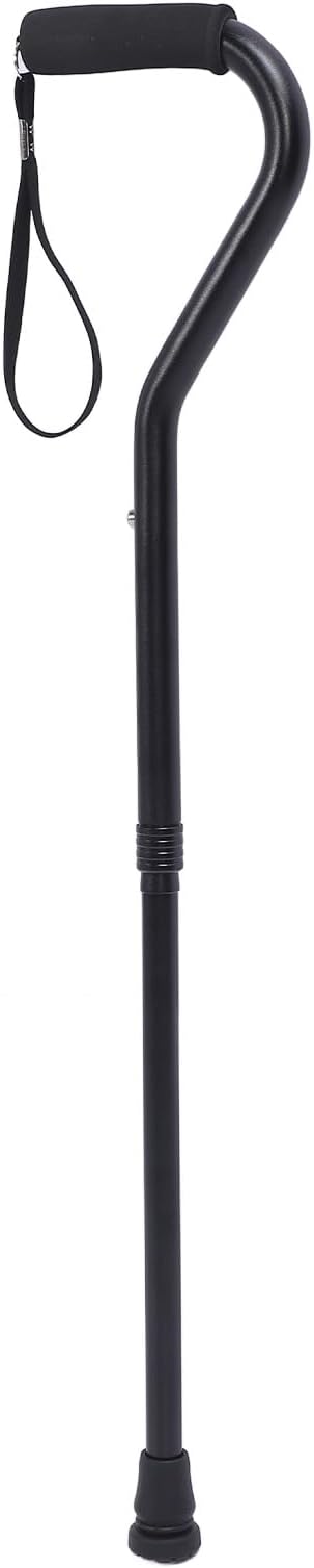 Folding Walking Cane, Aluminum Alloy Lightweight Collapsible Walking Stick with Ergonomic Handle, Foldable FreeStanding Cane for Men Women Seniors Adults Stability