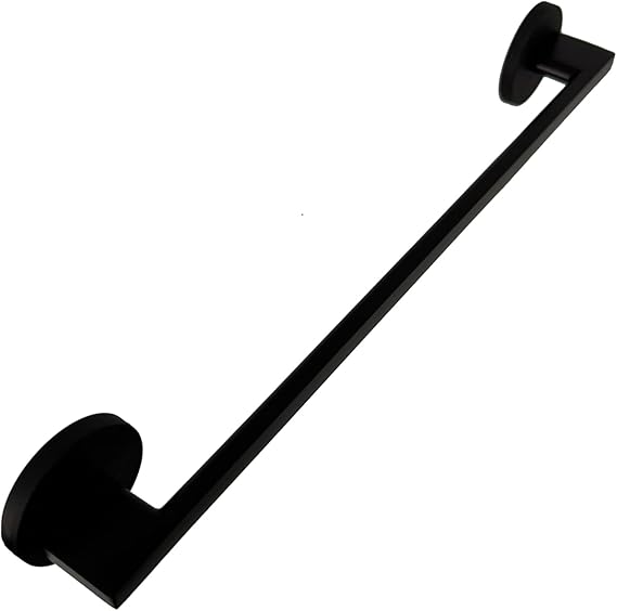 Magnetic Towel Bar for Dishwasher, Magnetic Towel Holder Towel Hook Hanger for Fridge, Kitchen Stove, Oven, Refrigerator, Sink Laundry Washing Machine,dryers,Metal Garage Door. Black