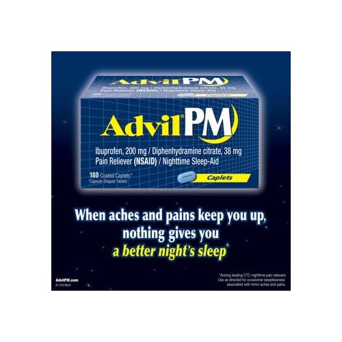 Advil PM Caplets - 180 ct