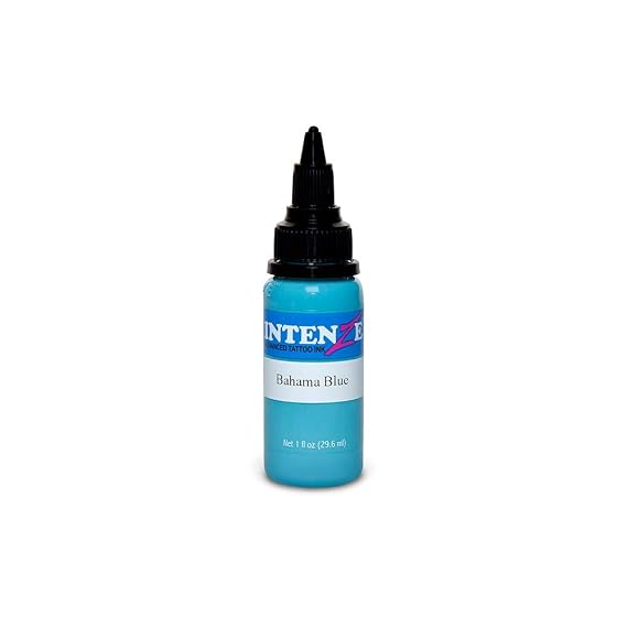 Intenze Tattoo Ink Bahama Blue 4 oz
