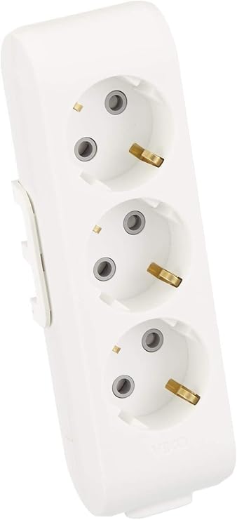 Multilet Triple Socket Ground Terminal Block Children's Cor.