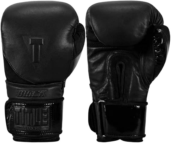 TITLE Boxing Black Heavy Bag Gloves 2.0 - Boxing Gloves, Punching Bag Gloves, Kickboxing Gloves, Punching Gloves, Heavy Bag Gloves, Boxing Gloves, Men Boxing Gloves, Women Boxing Equipment