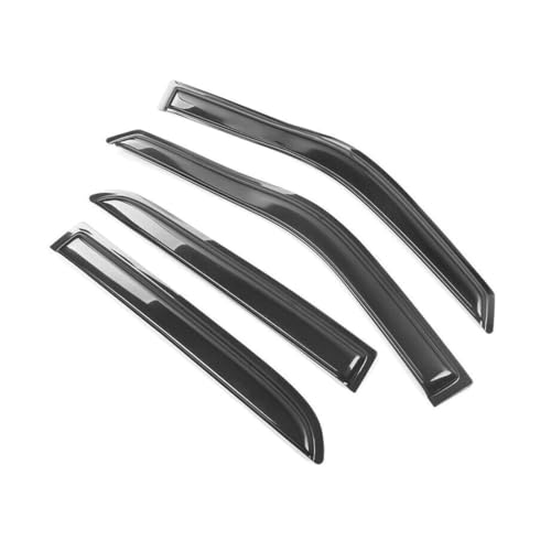 Mega Cab Crew Cab Window Visors Guard Vent Acrylic Side,Left Right for Ram 1500 2009-2010 for Ram 25003500 2010 1500 2011-2018 & Classic 2019-2022 25003500 2011-2022 SmokeTinted
