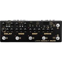 NUX Cerberus Multi-function Guitar Effect Pedal, Inside Routing IR Loader Analog Overdrive Distortion, Digital Delay Modulation Effects, Hybrid Architecture, IR Loader, Cabinet Simulation